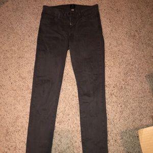 Grey Just Black Skinny Jeans